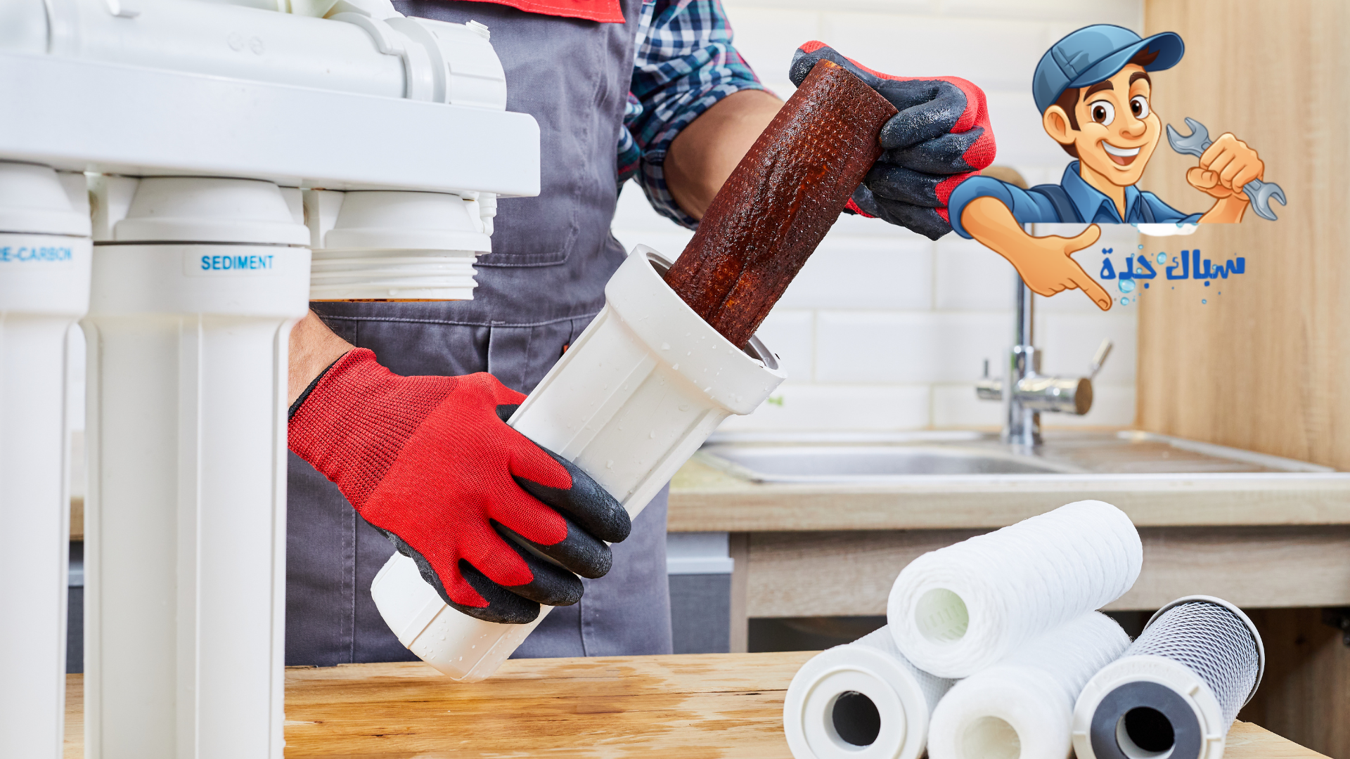 سباك تغيير فلاتر مياه بجدة